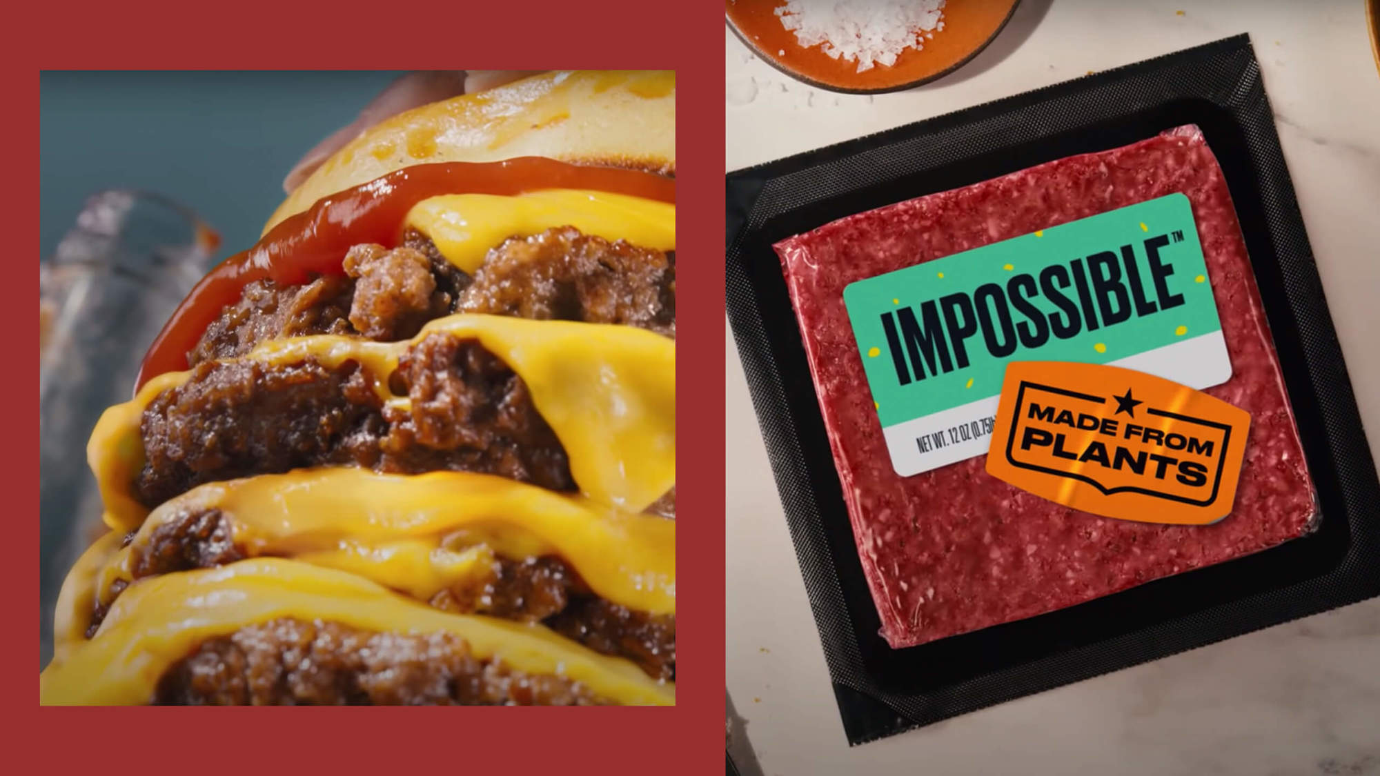 The impossible foods are prepared by plants based on plants with the first flavor next week