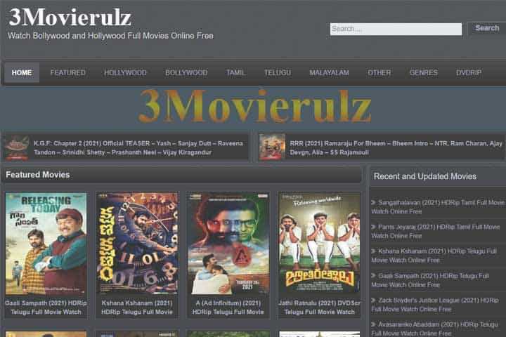 Movierulz3 2021 – Movierulz3 Hollywood & Bollywood HD movies Download Movierulz3 Tamil Movies illegal Download Website